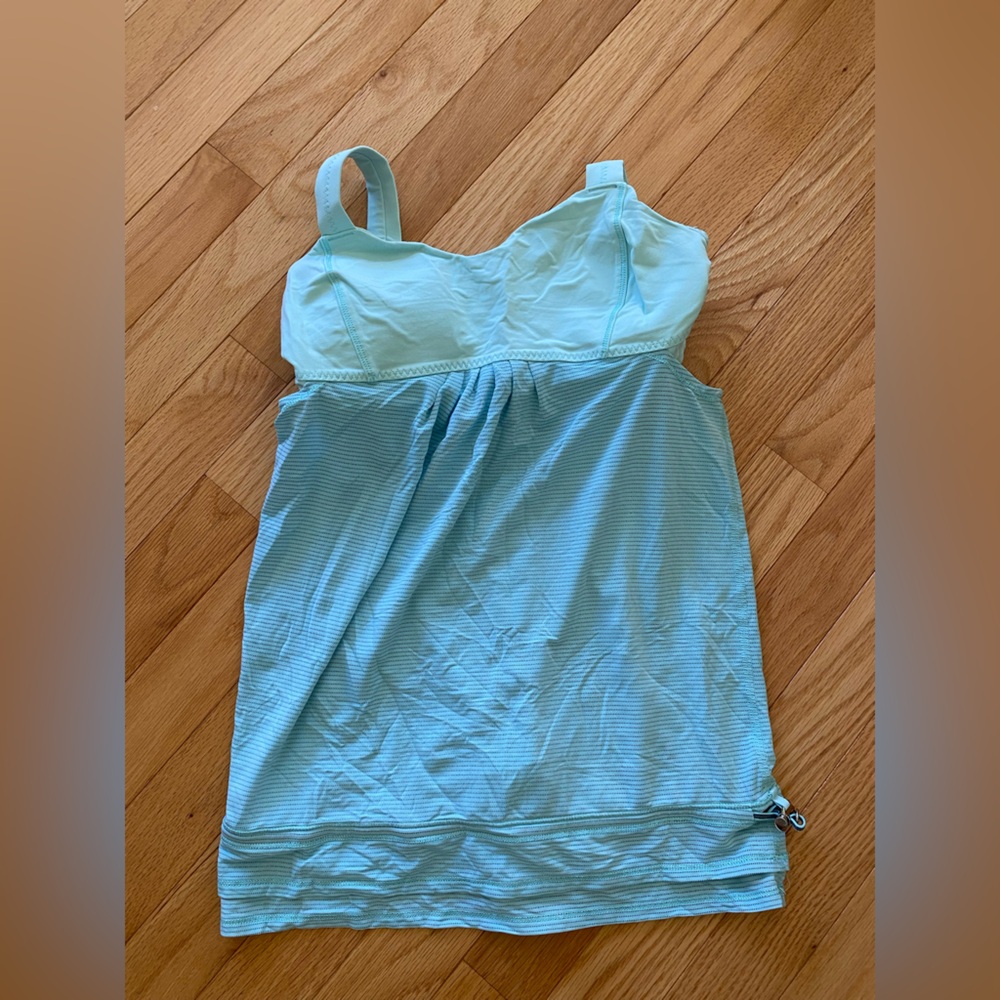 Light blue lulu lemon workout tank